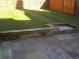 Landscaped complete